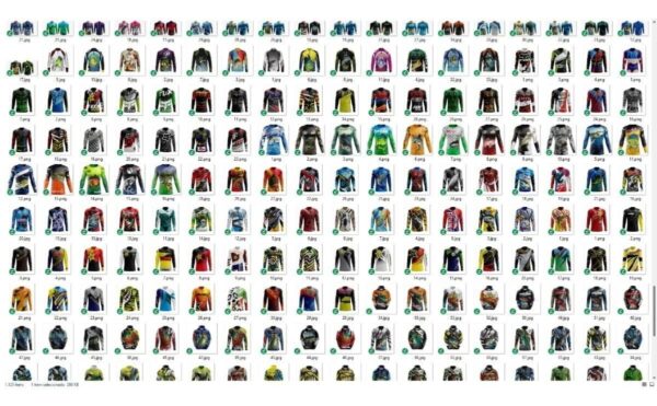 +1000 Vetores Camisa Motocross Fox Rockstar Ktm Thor Jeep