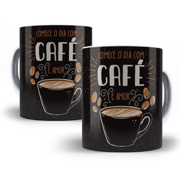 14 Artes Caneca Tema Café Sublimação Arquivos Em Corel Cdr