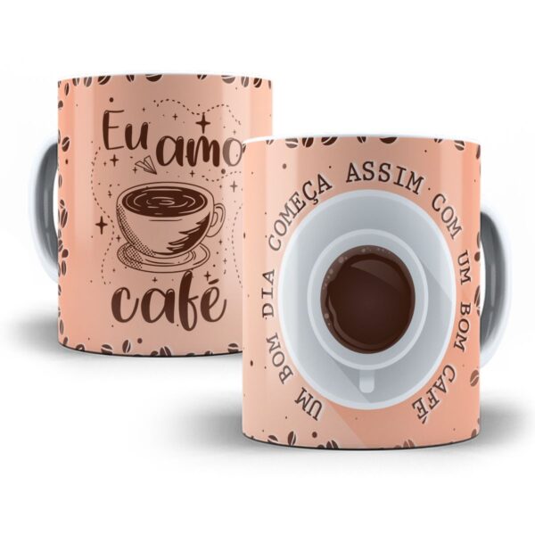 14 Artes Caneca Tema Café Sublimação Arquivos Em Corel Cdr