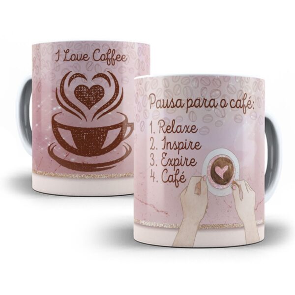 14 Artes Caneca Tema Café Sublimação Arquivos Em Corel Cdr