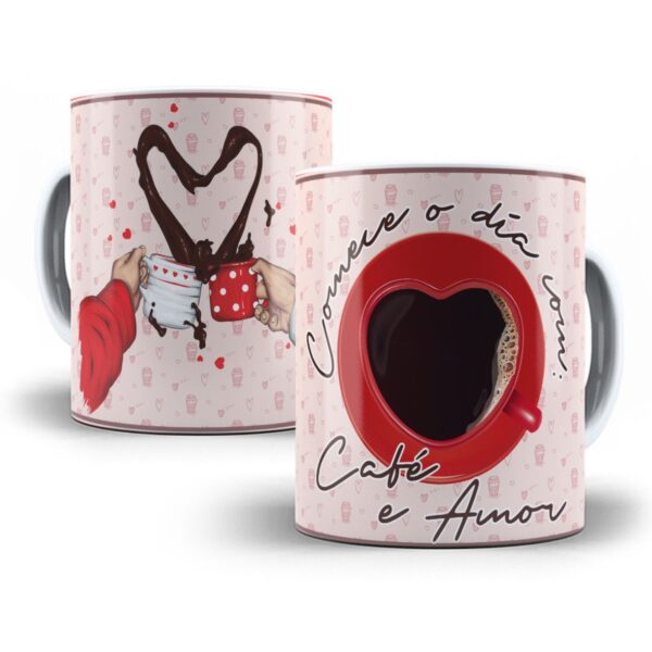 14 Artes Caneca Tema Café Sublimação Arquivos Em Corel Cdr