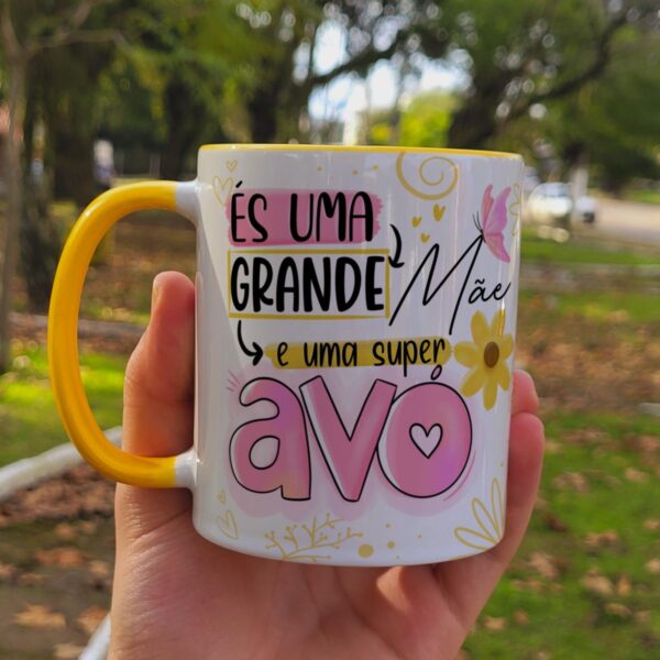 20 Estampas Caneca Vovô e Vovó Kit Digital Dia dos Avós Png