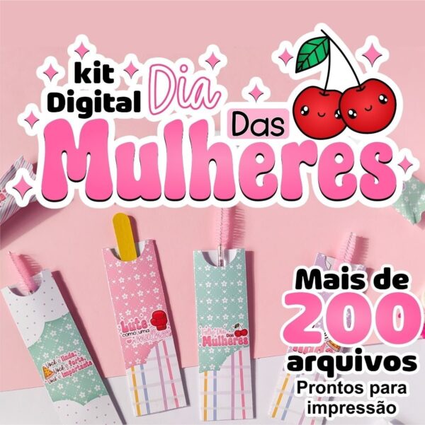 +200 Arquivos Corte Dia Das Mulheres Personalizados E Mimos