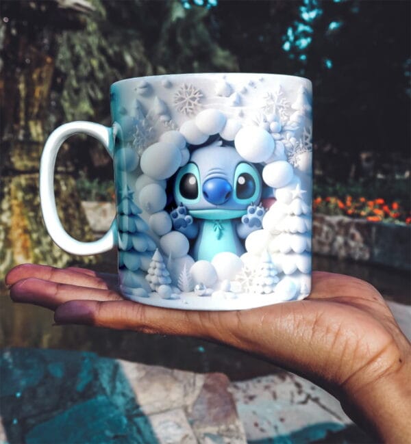 24 Artes Canecas Stitch - Png