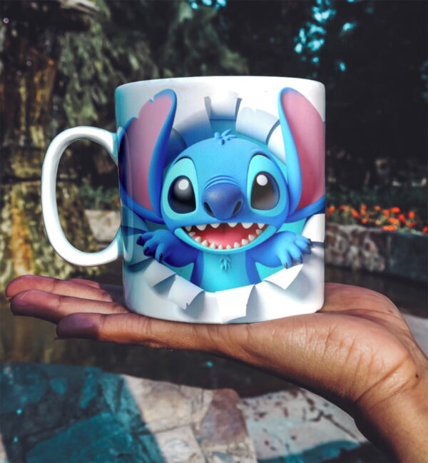 24 artes canecas stitch png sublimacao em canecas