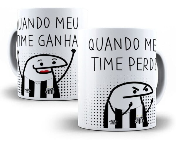 26 Artes Sublimação Caneca Flork Times De Futebol Meme