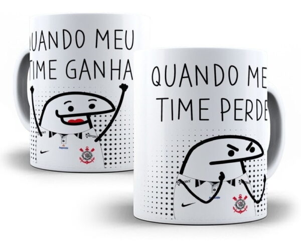 26 Artes Sublimação Caneca Flork Times De Futebol Meme