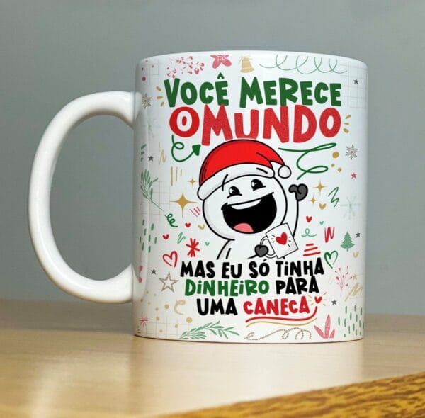 27 Artes para Caneca Natal Flork Arquivo em Jpg