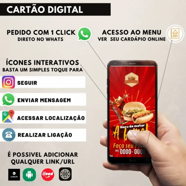 Cardápio De Lanches Para Editar E Imprimir+ Bônus Grátis - Imagem 2