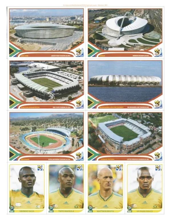 Arquivo Digital Figurinhas Copa Do Mundo 2010 África Do Sul - Imagem 5