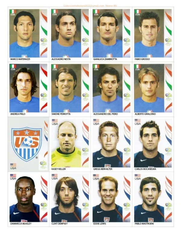 Arquivo Digital Figurinhas Copa Do Mundo 2006 Alemanha - Imagem 7