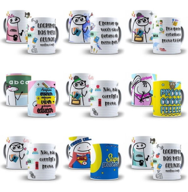 31 Artes Caneca Flork Dia Dos Professores Arquivos Jpeg