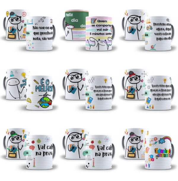 31 Artes Caneca Flork Dia Dos Professores Arquivos Jpeg