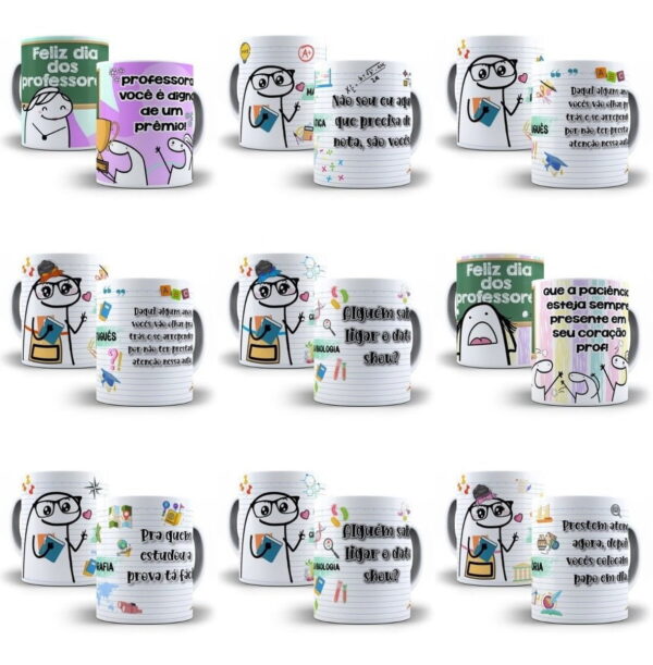 31 Artes Caneca Flork Dia Dos Professores Arquivos Jpeg