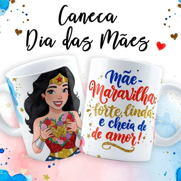 Estampas para Canecas Dia das Mães - Imagem 7