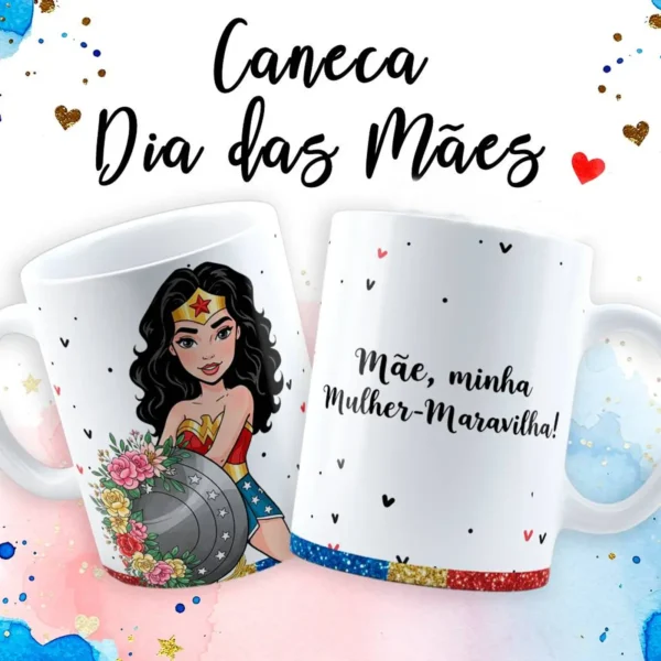 Estampas para Canecas Dia das Mães - Imagem 9