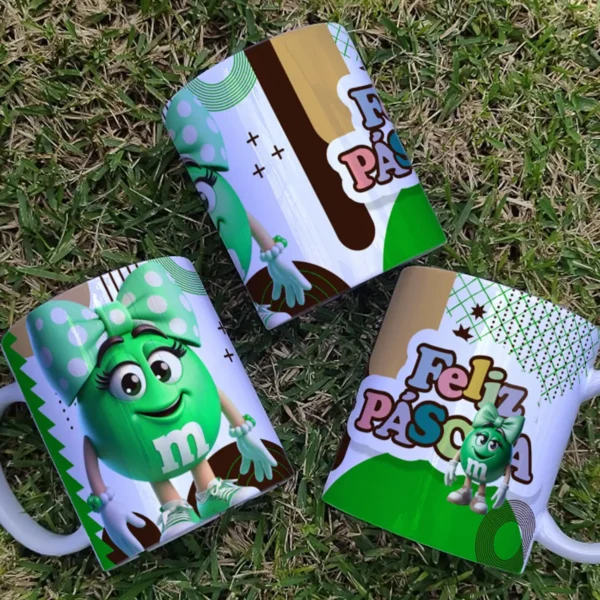 Arquivo JPG Canecas M&Ms Páscoa – 9 Modelos - Imagem 7