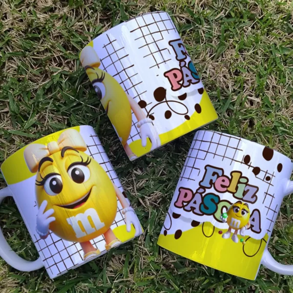 Arquivo JPG Canecas M&Ms Páscoa – 9 Modelos - Imagem 6
