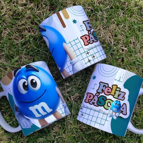 Arquivo JPG Canecas M&Ms Páscoa – 9 Modelos - Imagem 4