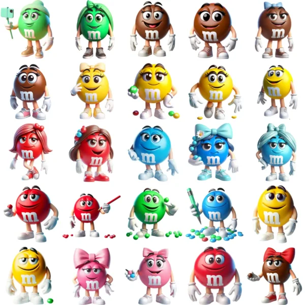 Arquivo JPG Canecas M&Ms Páscoa – 9 Modelos - Imagem 9
