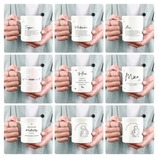 Canecas Personalizadas Dia das Mães - Arquivos JPG - Imagem 2