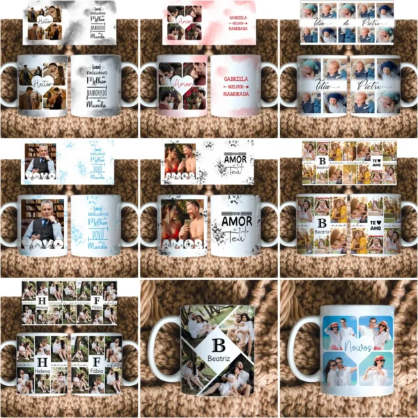 Coleção Premium de Designs para Sublimação de Canecas - Imagem 5