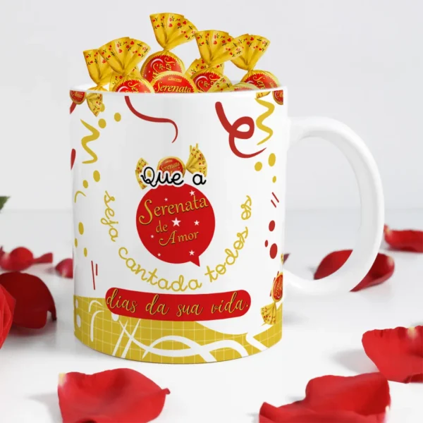 Dia das Mães: Artes Editáveis para Canecas com Tema Chocolate - Imagem 5