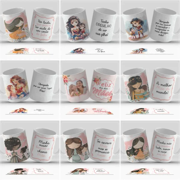 Transforme Canecas em Presentes: 40 Designs para o Dia das Mães - Imagem 4