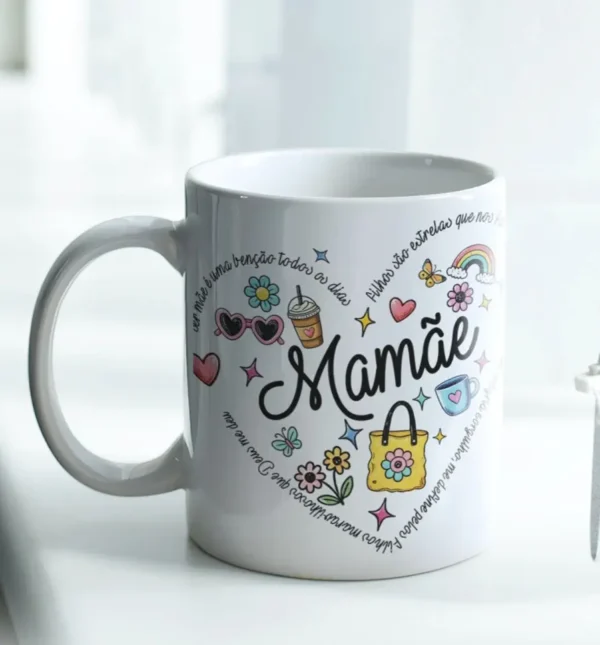 Coleção de Arte para Canecas Dia das Mães – Minimalismo - Imagem 8