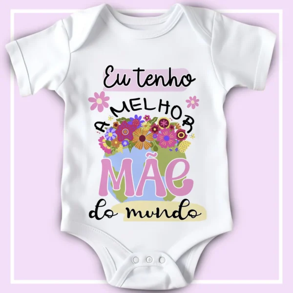 Personalize Body de Bebê para o Dia das Mães - Kit Digital - Imagem 10