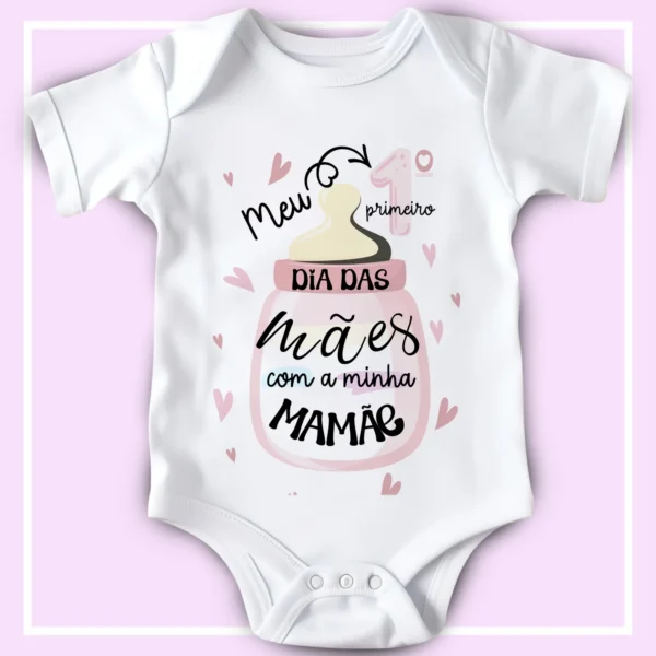 Personalize Body de Bebê para o Dia das Mães - Kit Digital - Imagem 3