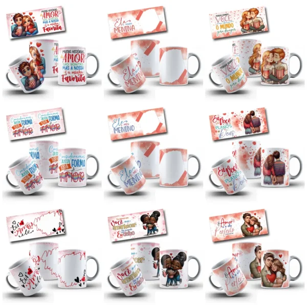 Decore Canecas para o Dia dos Namorados - Arquivos JPG - Imagem 4