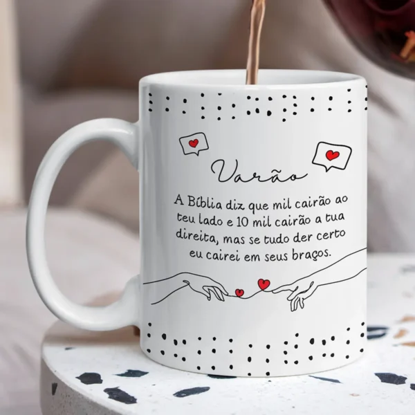 Designs Criativos para Canecas: Cantadas Cristãs em JPG - Imagem 8