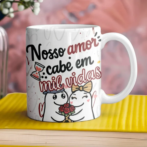 Coleção Exclusiva Flork Canecas e Azulejos Dia dos Namorados - Imagem 7
