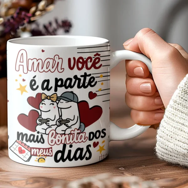 Coleção Exclusiva Flork Canecas e Azulejos Dia dos Namorados - Imagem 8