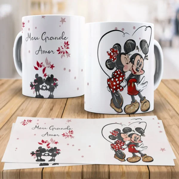 Coleção Disney Love para Canecas - Especial Namorados - Imagem 2