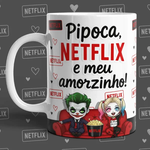 Estampas Netflix para Canecas - Especial Namorados - Imagem 8