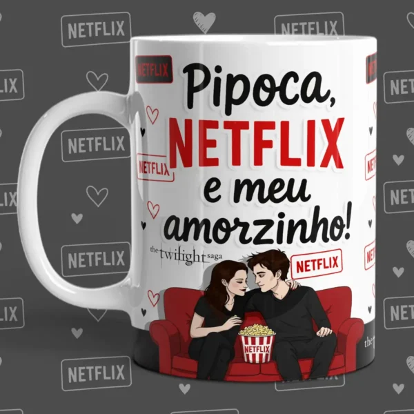 Estampas Netflix para Canecas - Especial Namorados - Imagem 9