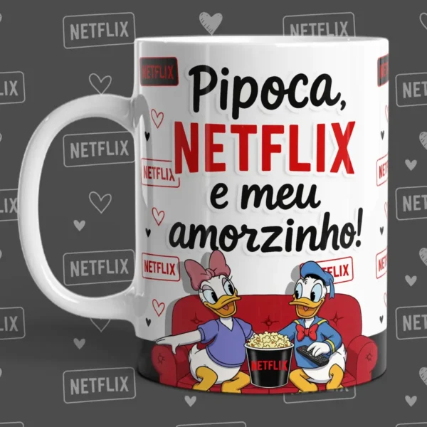 Estampas Netflix para Canecas - Especial Namorados - Imagem 2
