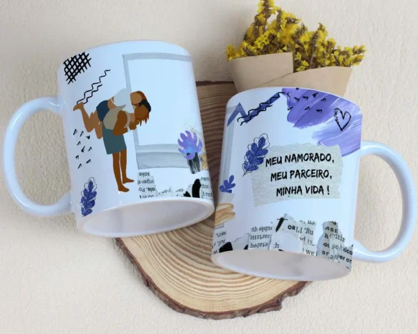 Coleção Especial Canecas Dia dos Namorados - Editável - Imagem 4