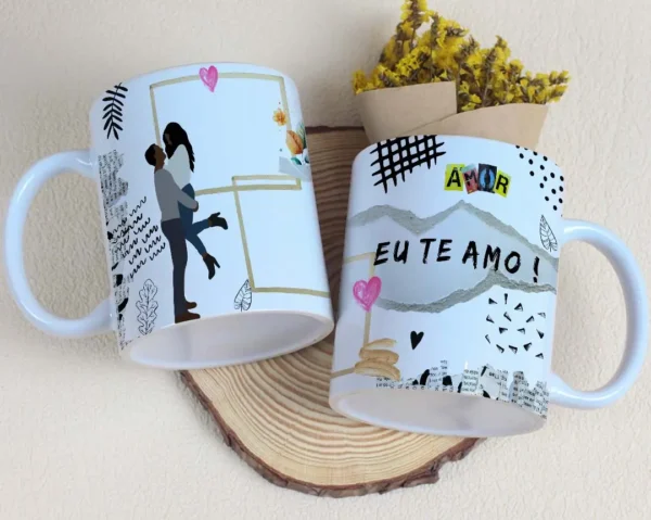 Coleção Especial Canecas Dia dos Namorados - Editável - Imagem 2