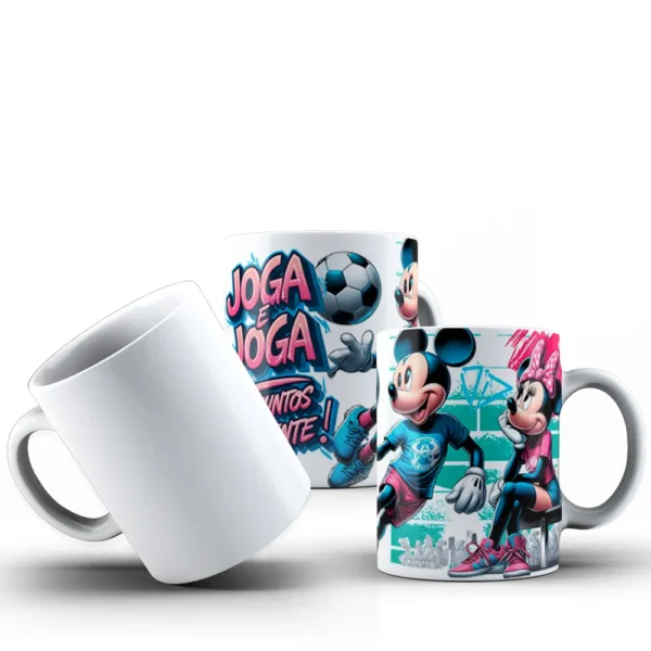 Coleção de Estampas Mickey e Minnie para Sublimação - Imagem 5