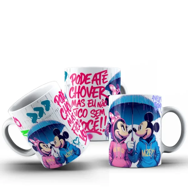 Coleção de Estampas Mickey e Minnie para Sublimação - Imagem 7