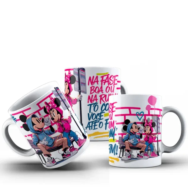 Coleção de Estampas Mickey e Minnie para Sublimação - Imagem 2