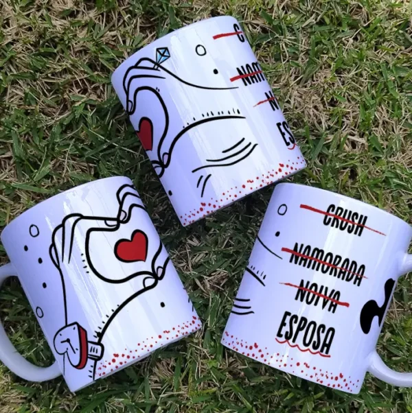Transforme sua Caneca - De Namorada para Noiva em Arte - Imagem 2