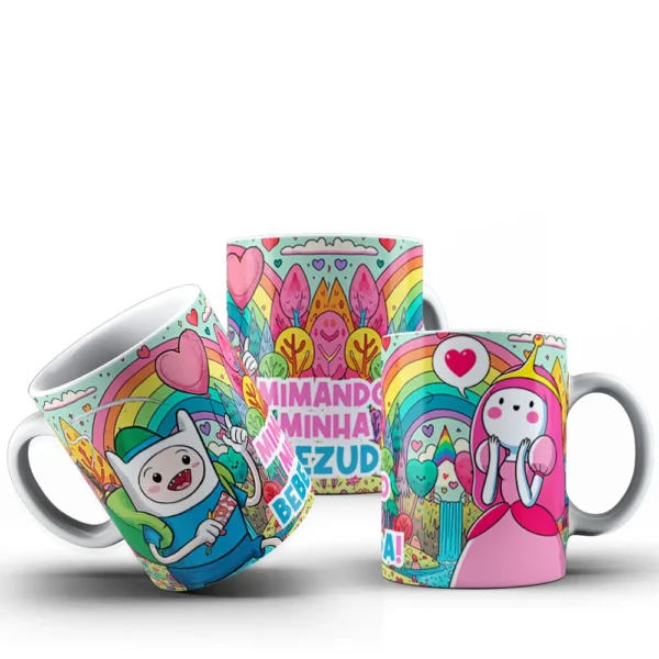 Pacote de Artes para Personalizar Canecas - Hora do Amor - Imagem 3