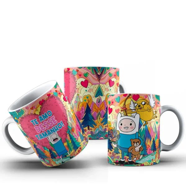 Pacote de Artes para Personalizar Canecas - Hora do Amor - Imagem 2