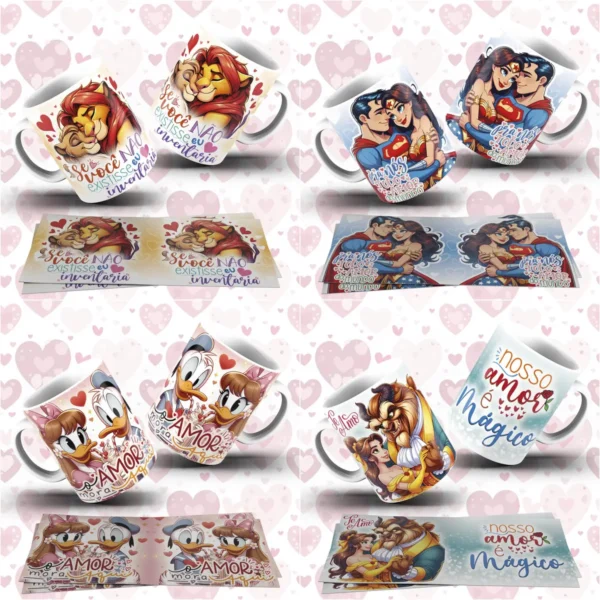 Modelos de Arte para Caneca: Especial Dia dos Namorados - Imagem 6