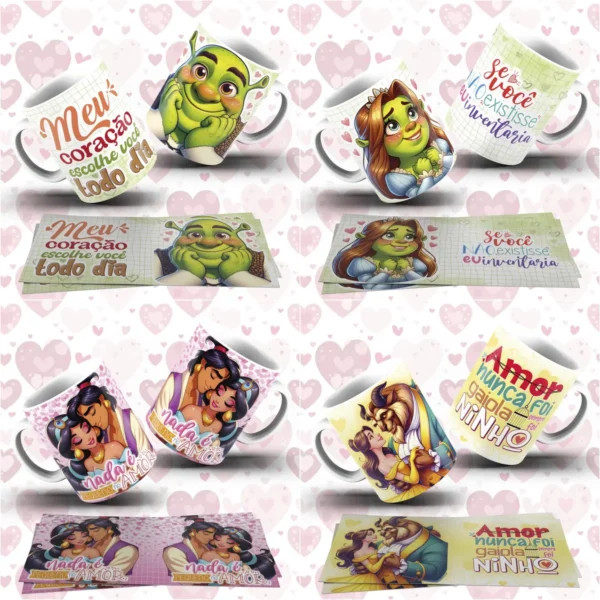 Modelos de Arte para Caneca: Especial Dia dos Namorados - Imagem 7