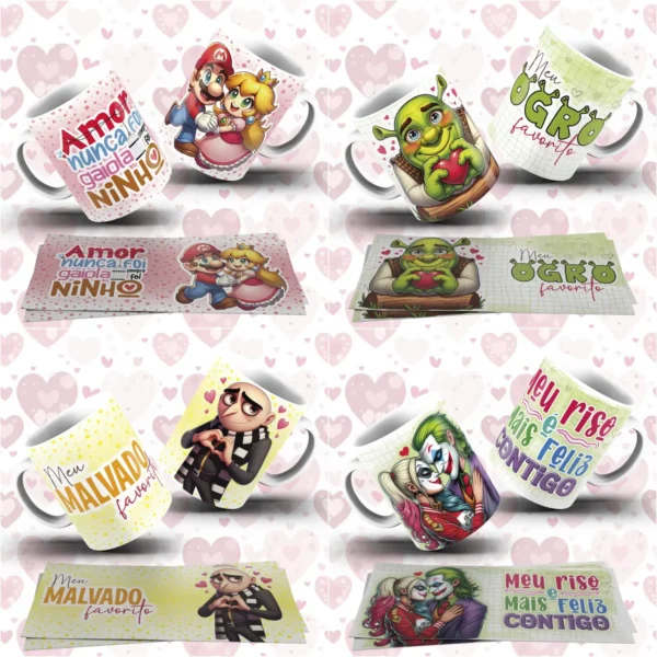 Modelos de Arte para Caneca: Especial Dia dos Namorados - Imagem 5